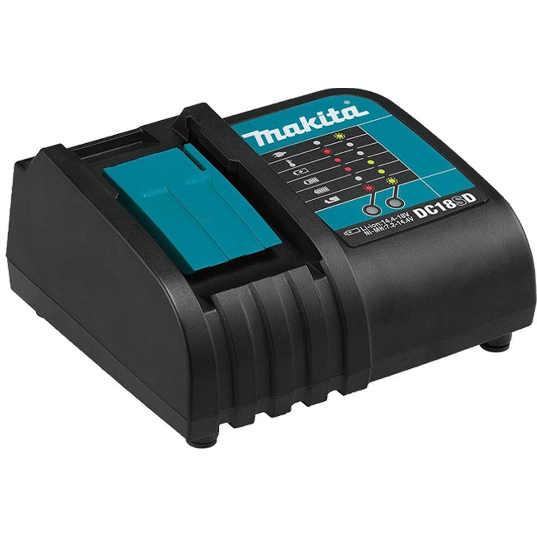 Makita DTD153RTJ 18V LXT Brushless Impact Driver Kit – Includes 2 x 5.0Ah Batteries, Charger & MAKPAC Case