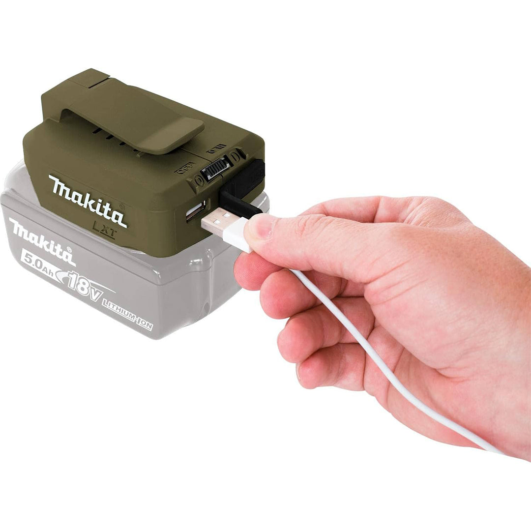Makita ADP05 18V LXT Cordless Power Source – Portable Charging Solution for USB Devices